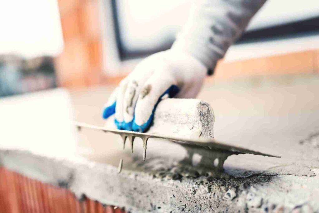 Concrete driveway repair and resurfacing process in Brunswick OH
